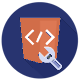 Code and spanner icon