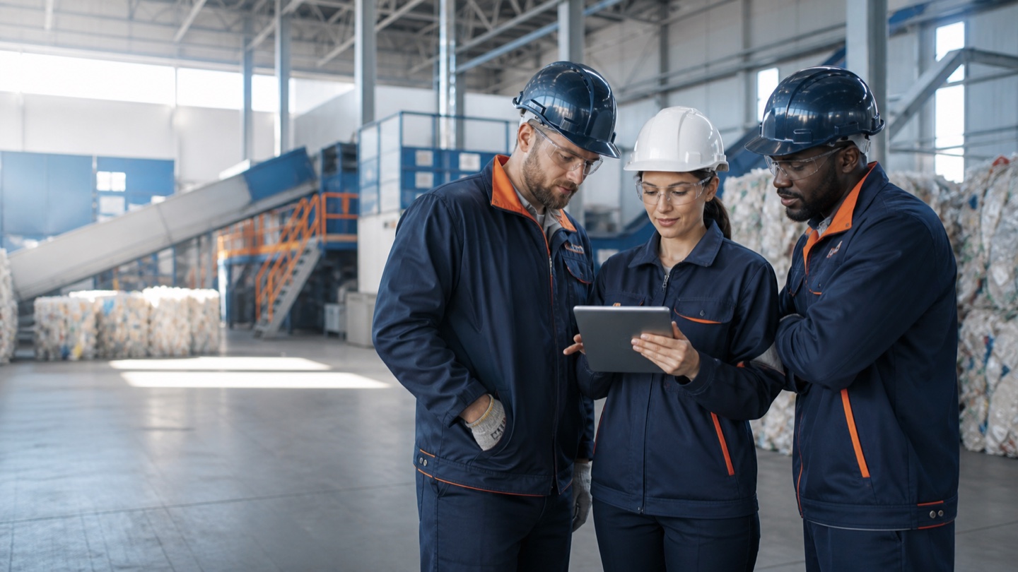 Connected workflow supported by Exellion for Waste Management